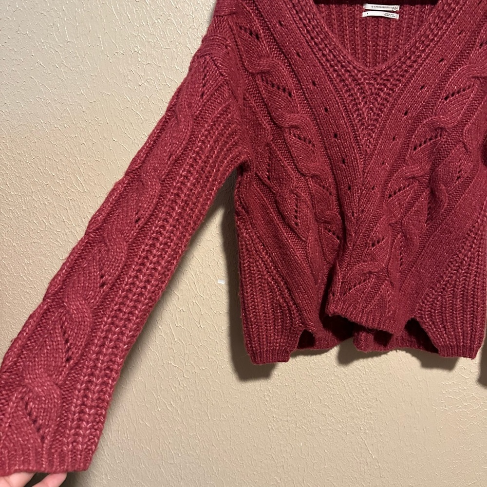 Anthropologie Ramona Cable Knit Sweater Size Small - Picture 8 of 8